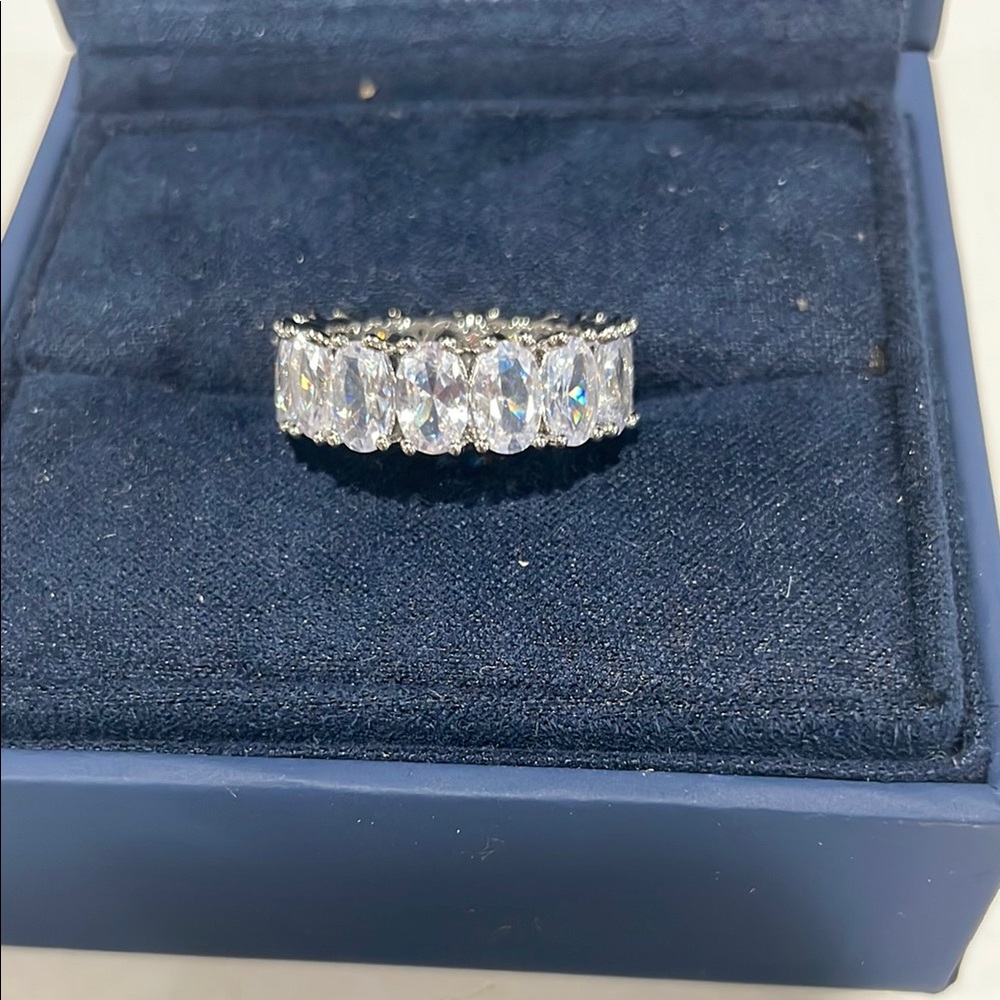 Oval Eternity Band